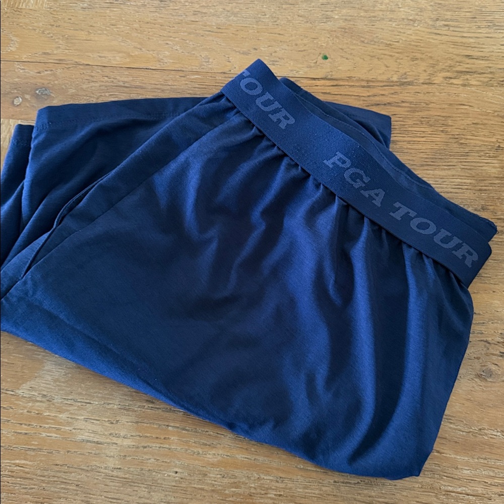 Men's Navy Performance Golf Shorts